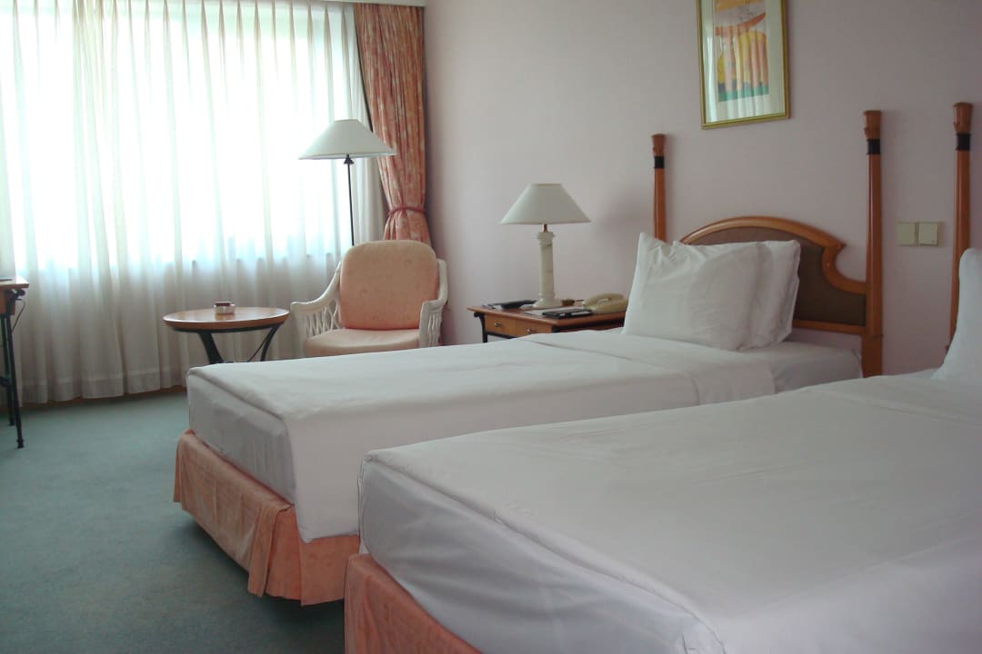 Rießige Betten u.viel Raum Daewoo Hotel