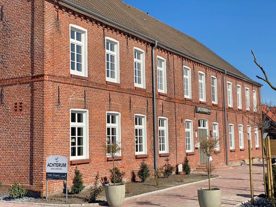 Außenansicht Achterum Boutique Hotel Greetsiel