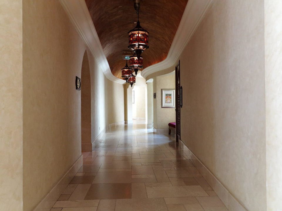 Hotelkorridor Arabian Court at One&Only Royal Mirage