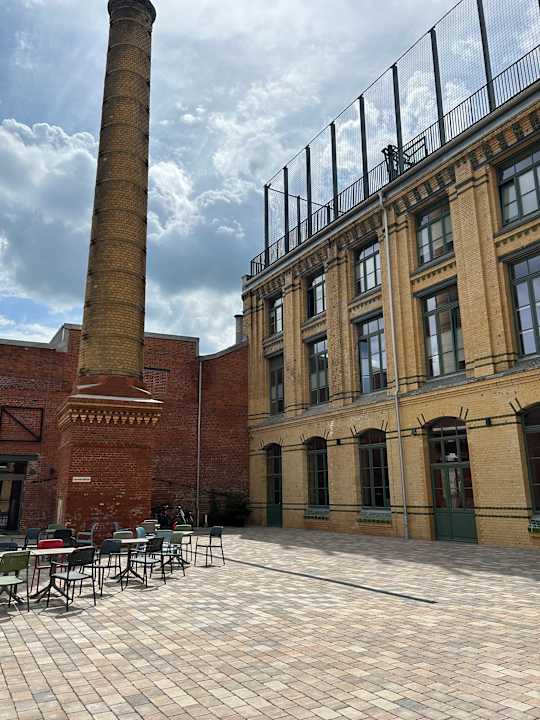 Außenansicht fabrik studio apartments