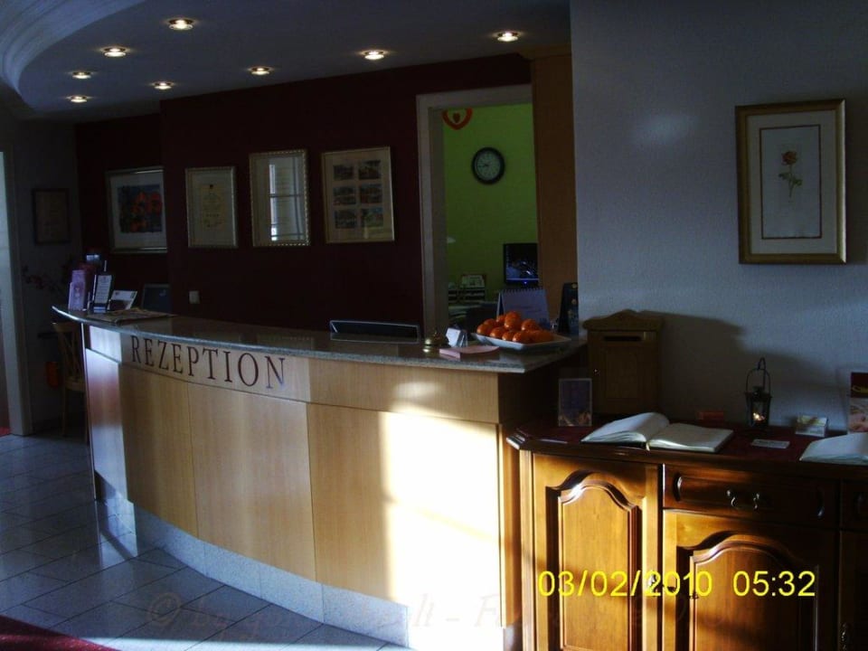 Hotel Rosenburg - Rezeption Boutiquehotel Myn Utspann