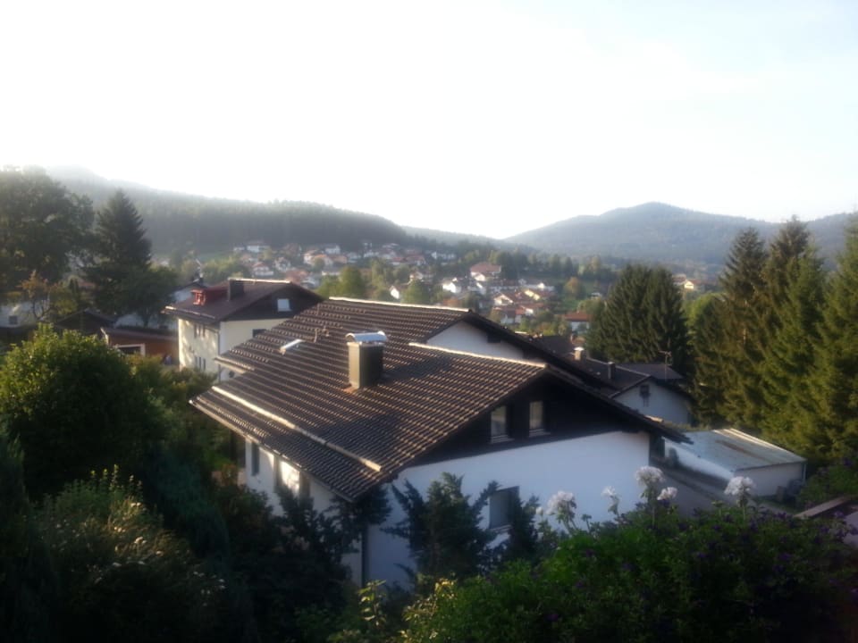 Blick vom Balkon Landhaus Meine Auszeit