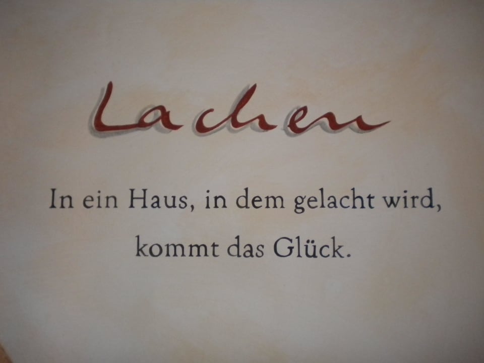 202 ein gutes Motto für 2014 Hotel Arthus