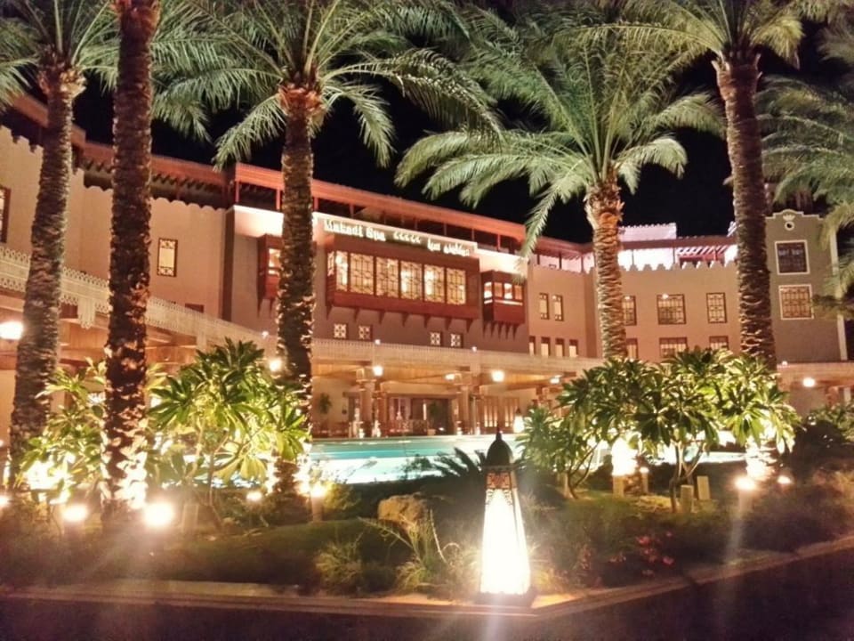 Blick auf den Haupteingang Makadi Spa - Adults only