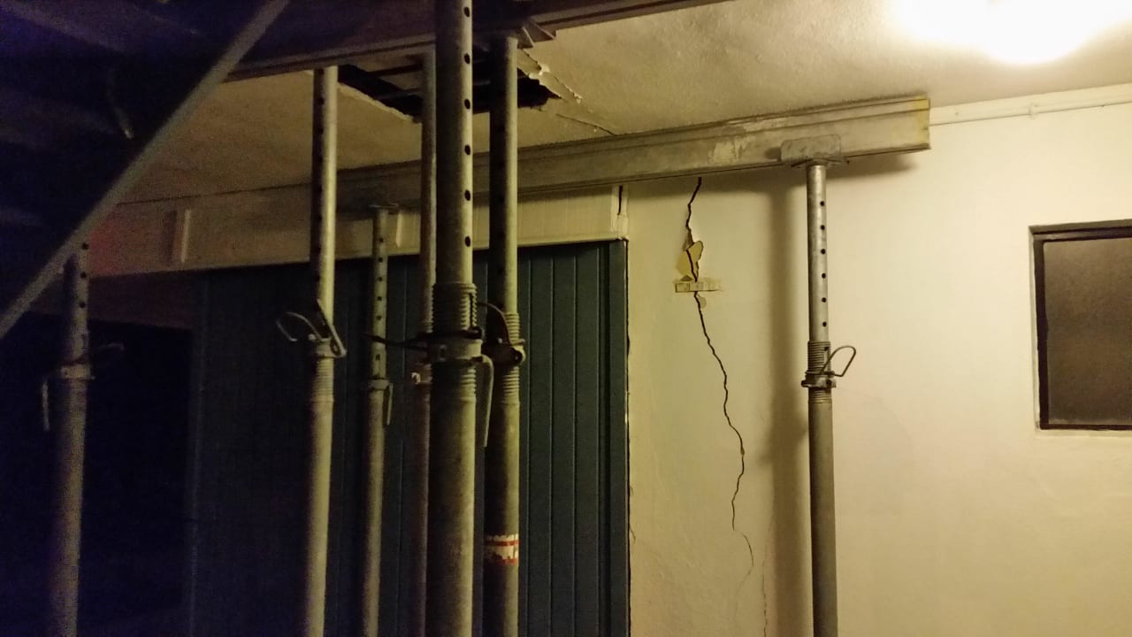 Einsturzgefahr Hotel Travelodge Monaco Oceanfront Resort