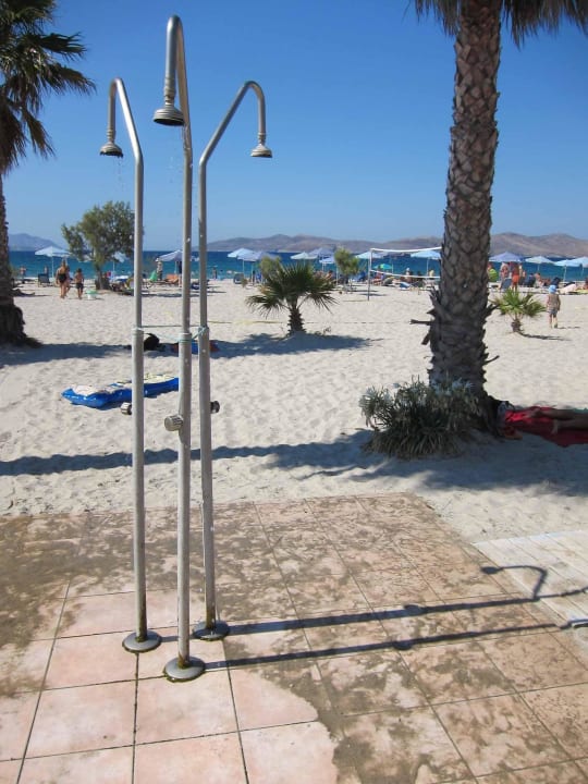 Wejście na plażę Atlantica Marmari Beach