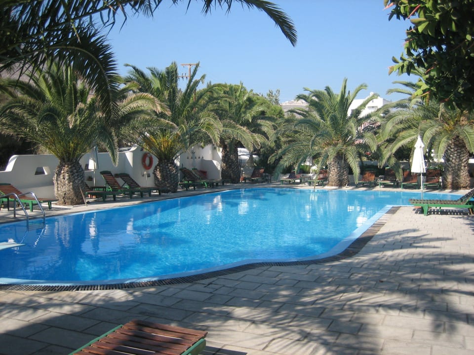 Poolanlage Hotel Strogili