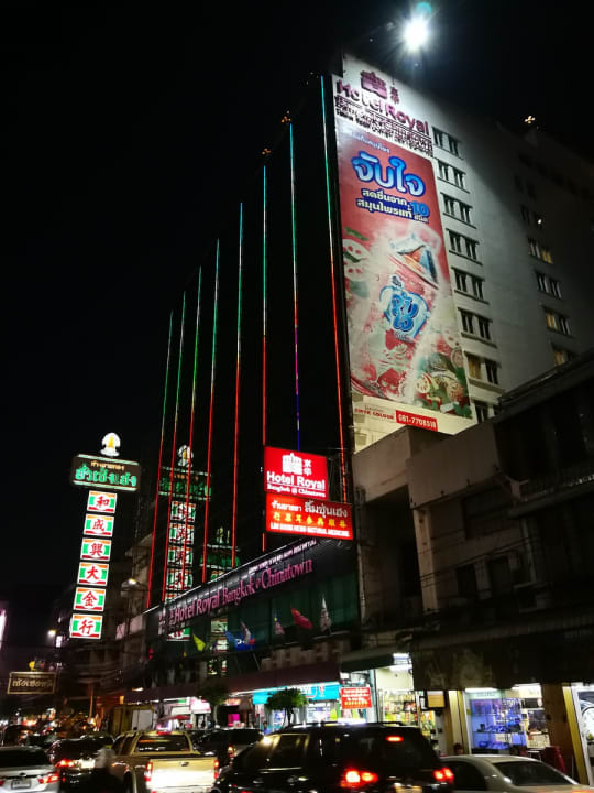 Von der Straße Hotel Royal Bangkok