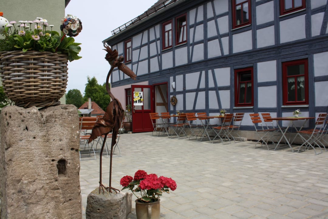 Wächterblick in Gasthof Ferienwohnung Cafe Landart