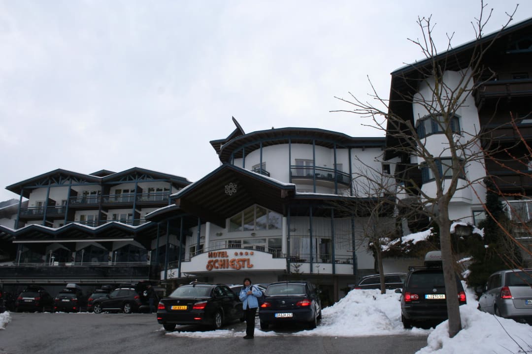 Haupteingang des Hotels Wohlfühlhotel Schiestl