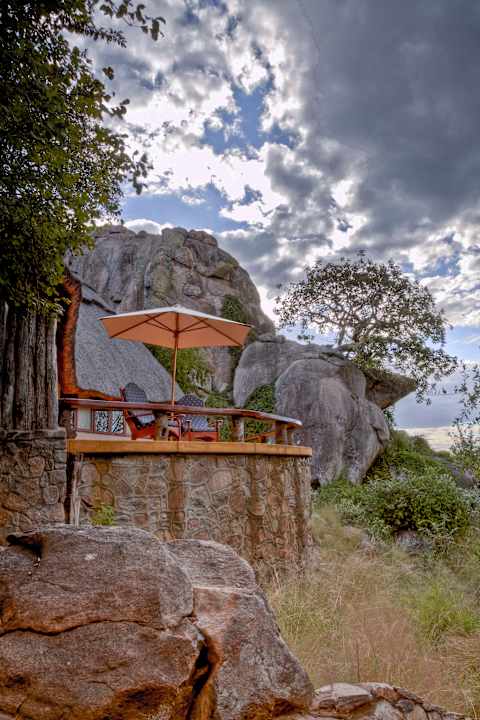 Ausblick Sango Wildlife  Lodge