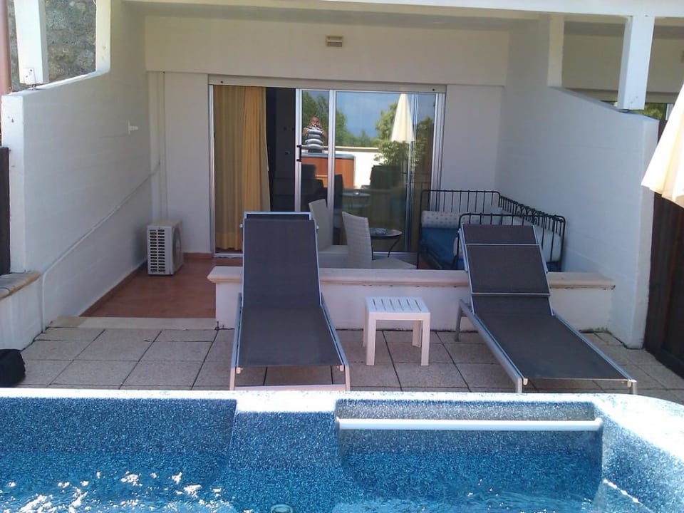 Zimmerterrasse Aldiana Club Rocca Nettuno Calabria