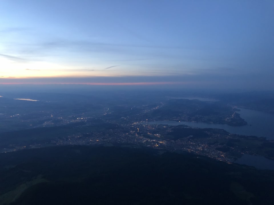 Ausblick Hotel Pilatus-Kulm