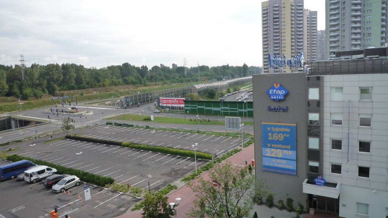 Blick aus dem Fenster Hotel Novotel Katowice Centrum