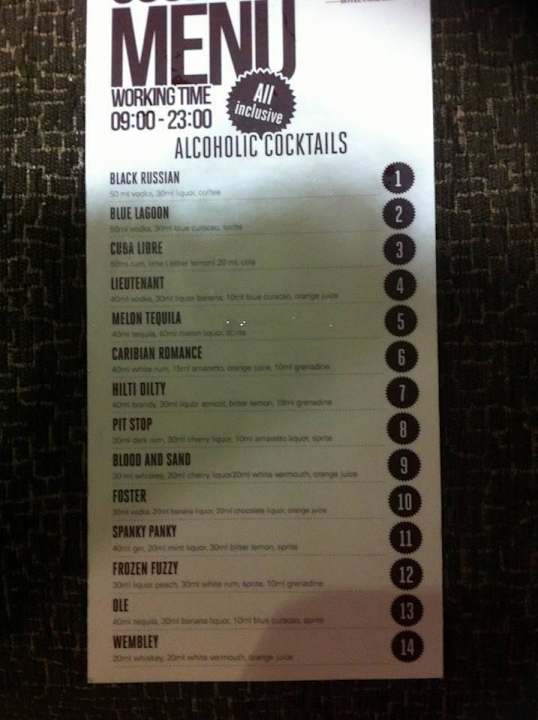 All In Cocktails Hotel Cazablanka / Casablanca