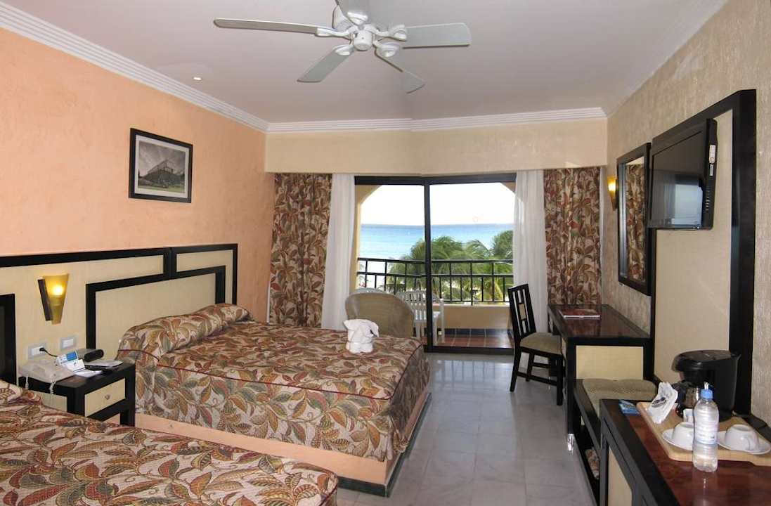 Unser Zimmer mit Meerblick Sandos Playacar Beach Resort