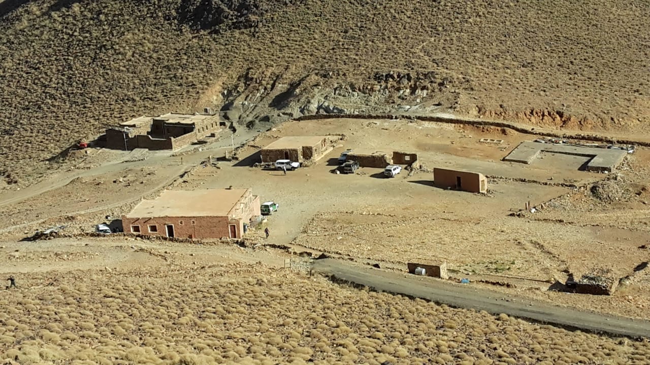 Lage der Zuflucht Refuge Assekrem