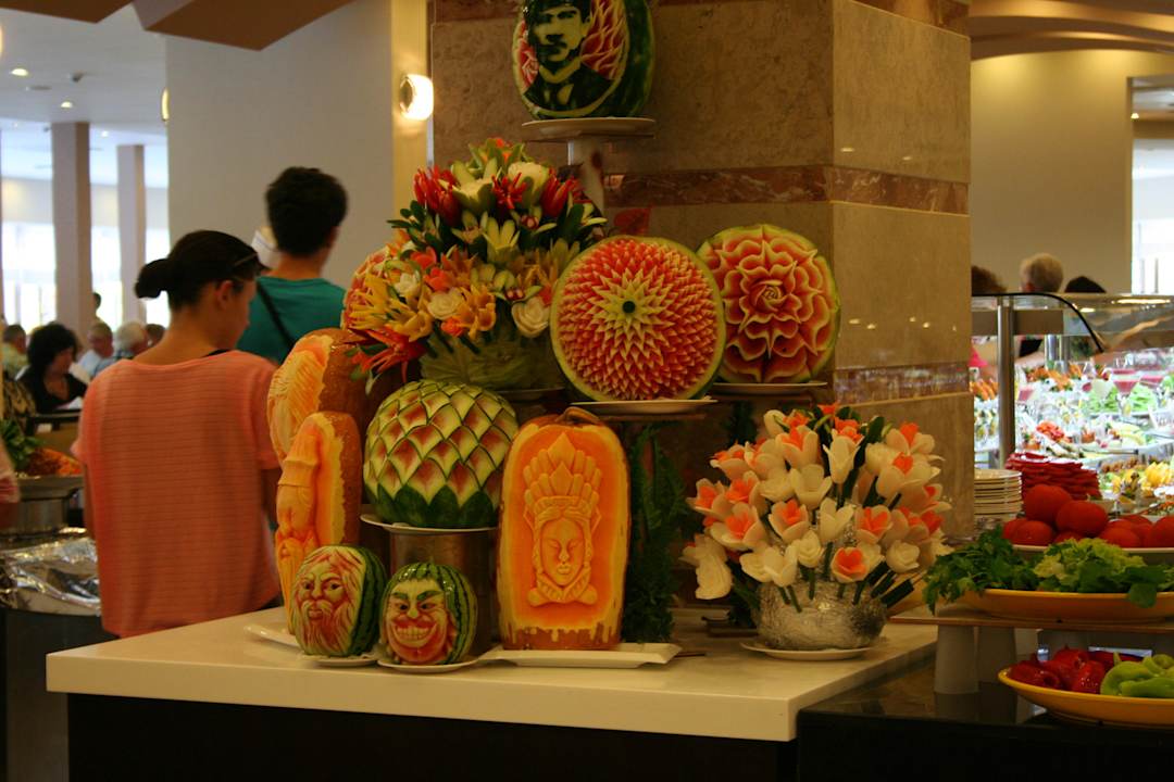 Dekorative Schnitzerei Asteria Collection Side