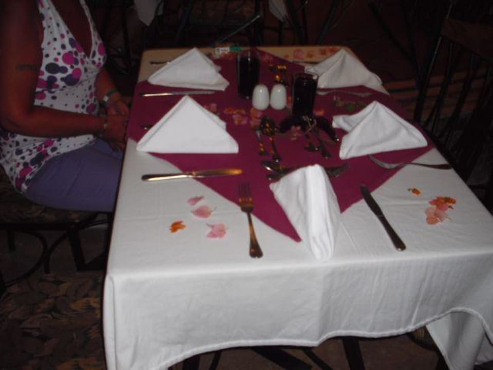 Onze tafel Pickalbatros Aqua Park Resort - Hurghada