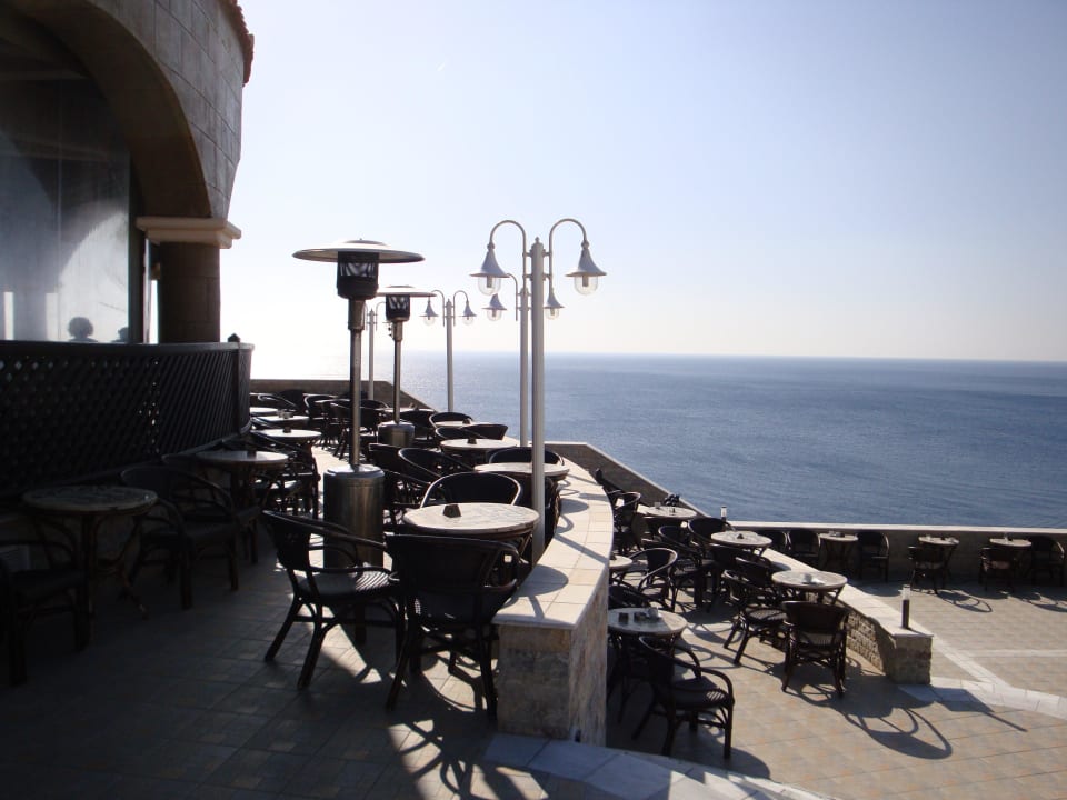 Restaurantterrasse Hotel Kalithea Horizon Royal
