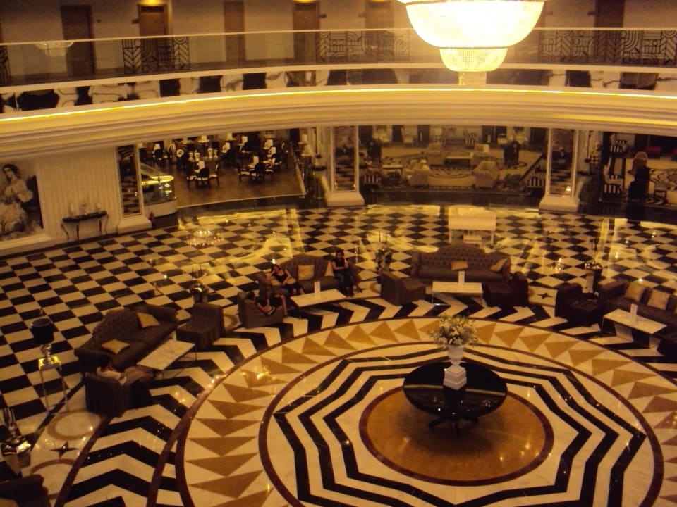 Vom ersten Stock aus Hotel Delphin Imperial