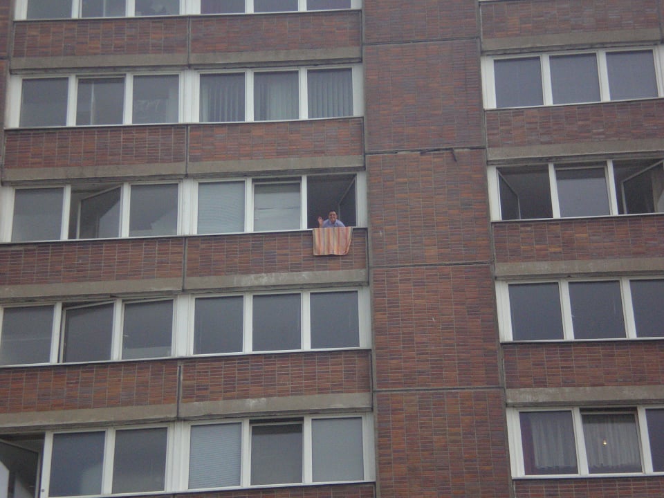 Unser Zimmer 9. Etage Gästehaus Rostock Lütten Klein