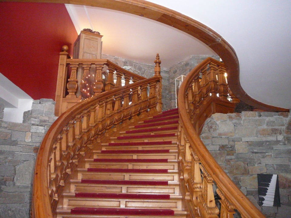 Treppe vom Empfang Via Salina - Hotel am See - Adults only