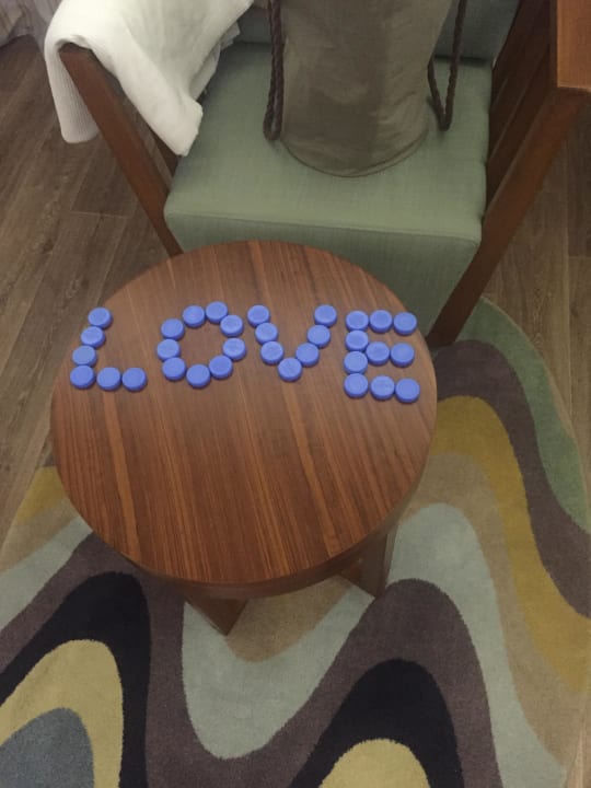 Kleine Aufmerksamkeit von Personal Hotel Grand Side