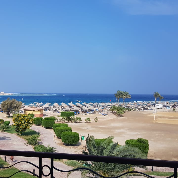 Ausblick Malikia Resort Abu Dabbab