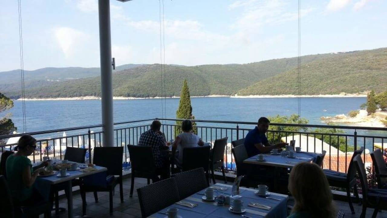 Ausblick von Frühstücksterrasse Valamar Sanfior Hotel & Casa