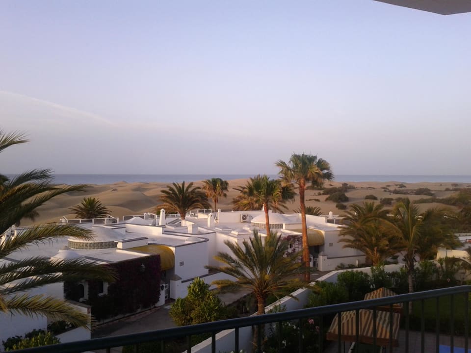 Blick vom Balkon auf die Dünen Hotel Riu Palace Maspalomas Adults Only
