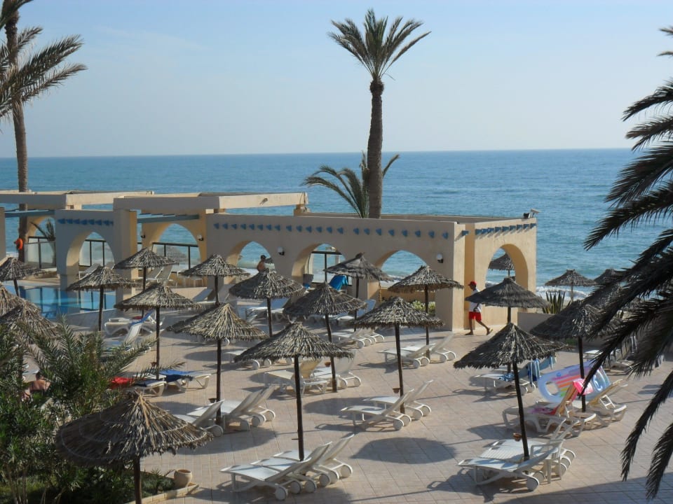 Blick zum Strand Zita Beach Resort