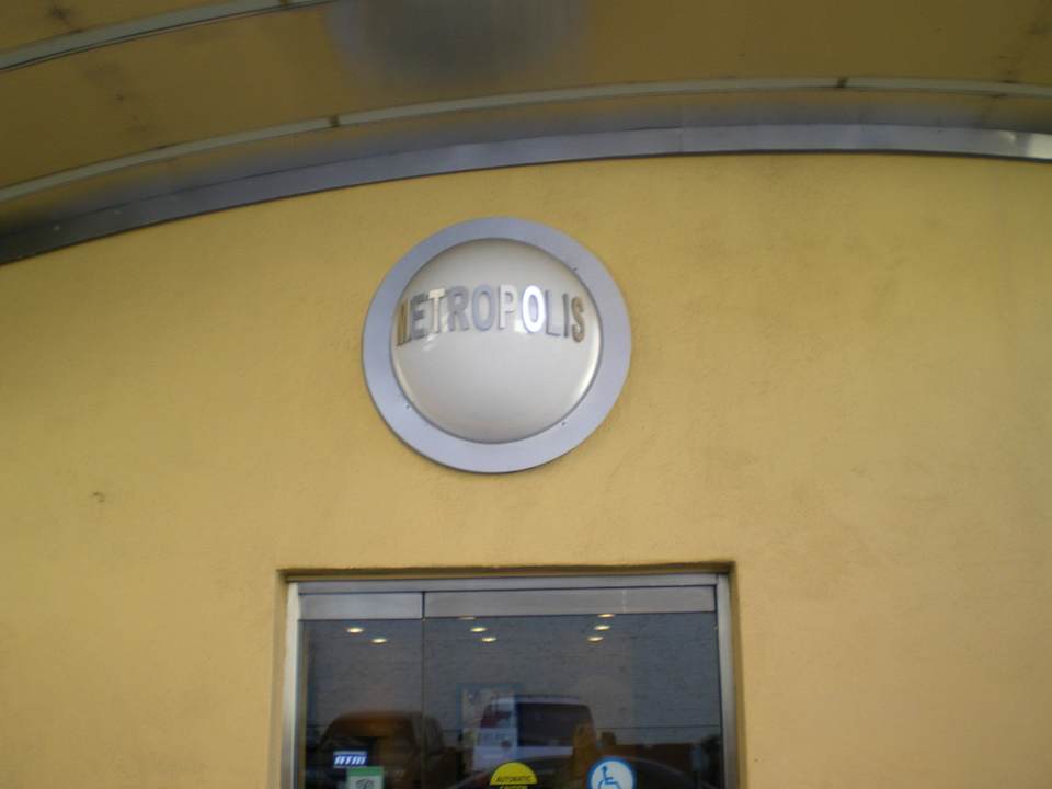 Hoteleingang Hotel Metropolis