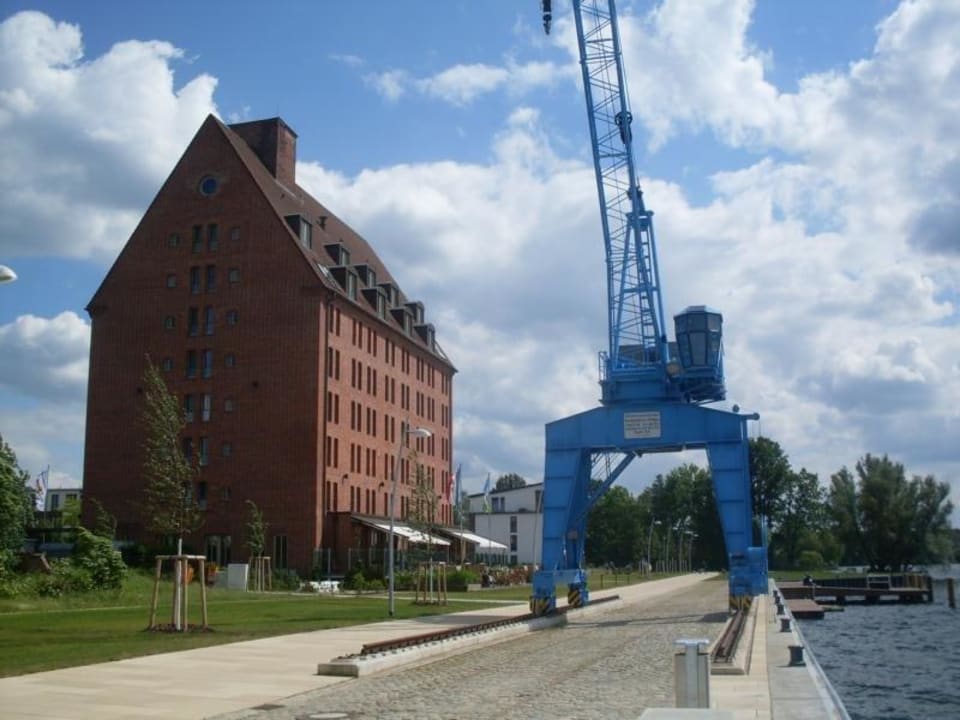 Blick zum Hotel Hotel Speicher am Ziegelsee