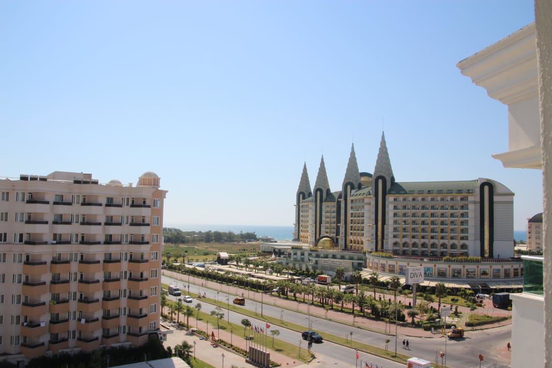 Blick von balkon Wyndham Garden Lara