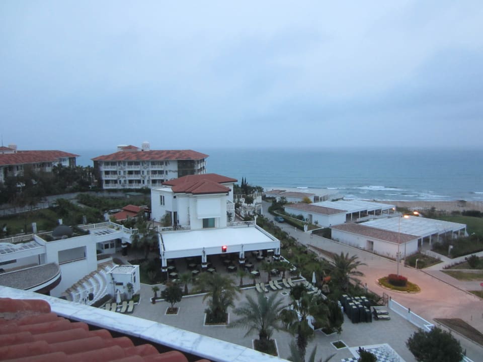 Ausblick vom Balkon Alba Queen Hotel