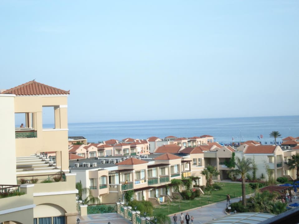 Blick aus dem Doppelzimmer im Haupthaus Lindos Princess Beach Resort & Spa