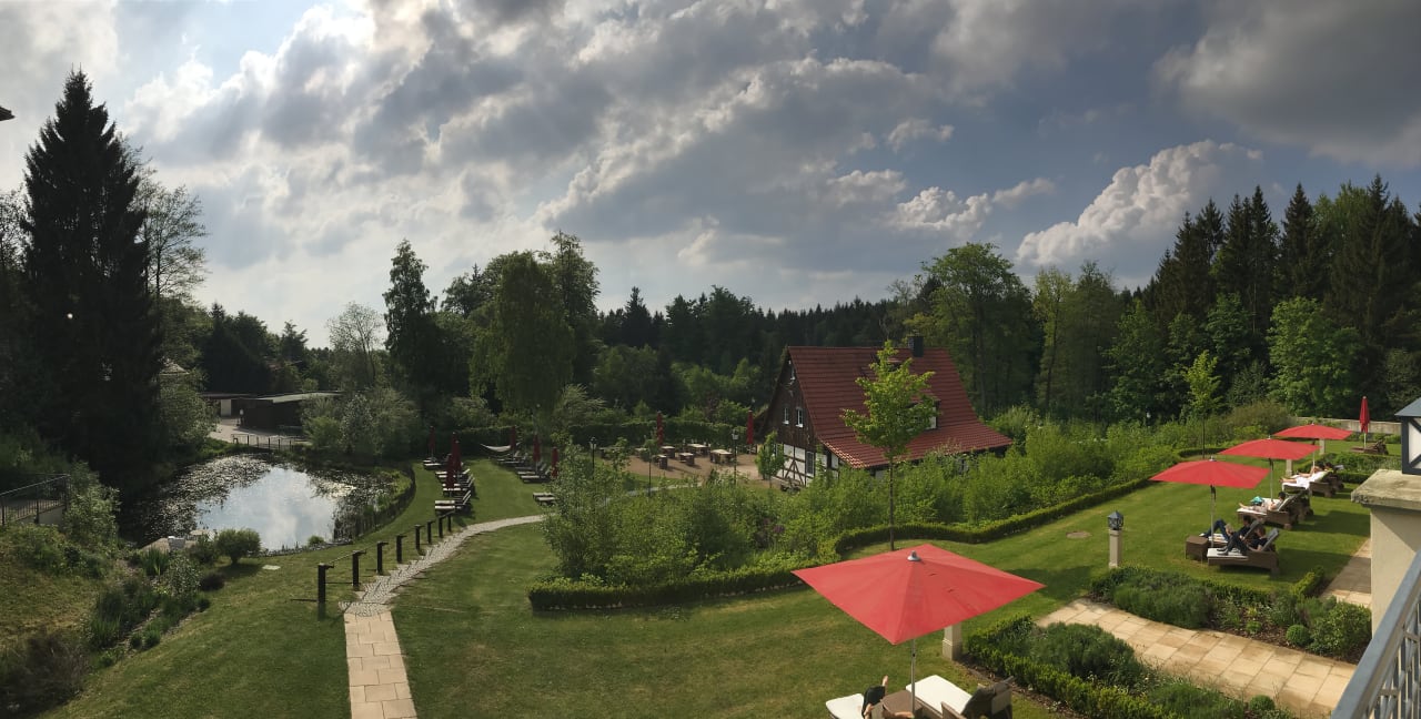 Gartenanlage Naturresort & Spa Schindelbruch