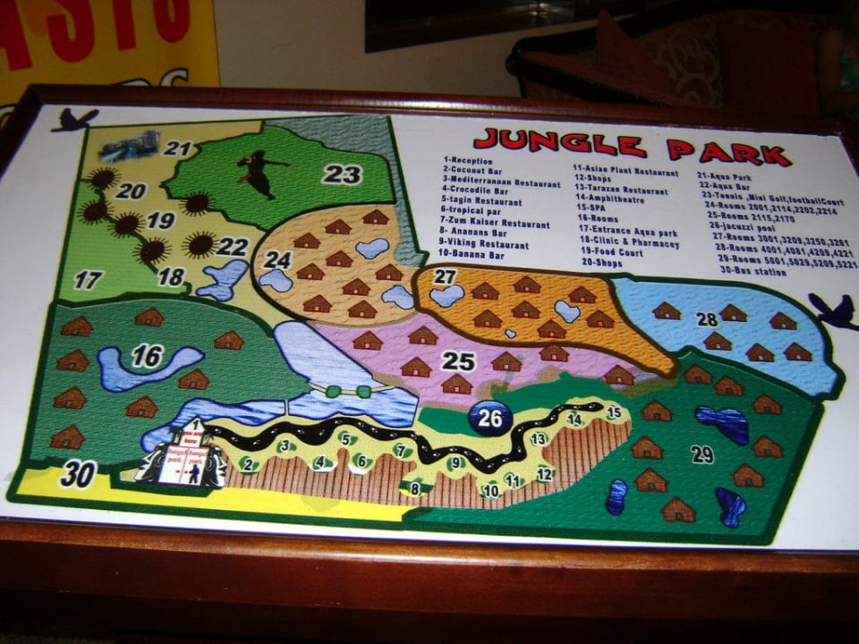 "Plan von Hotel" Jungle Aqua Park (Hurghada) • HolidayCheck (Hurghada