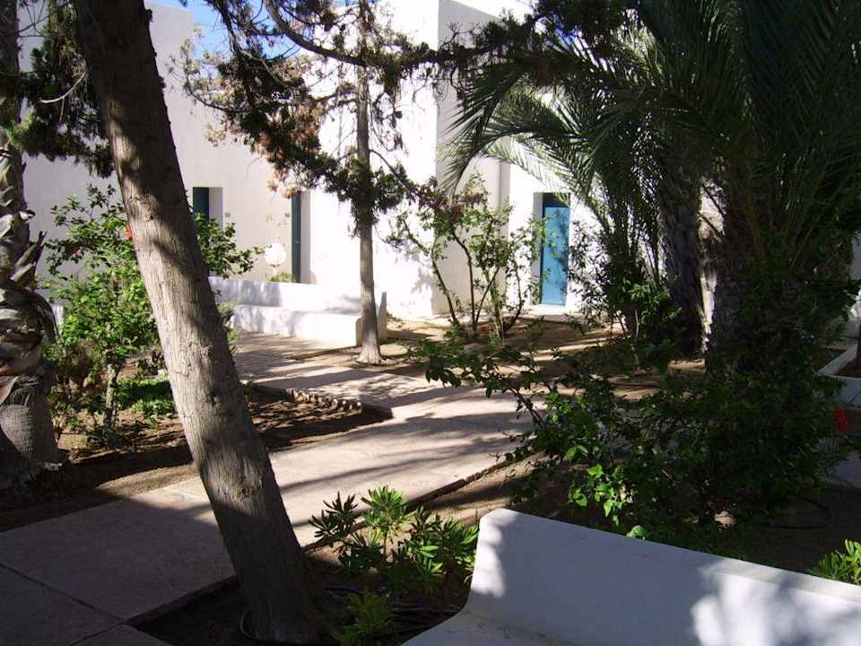 Innenhof Bungalows Hotel El Mouradi Djerba Menzel