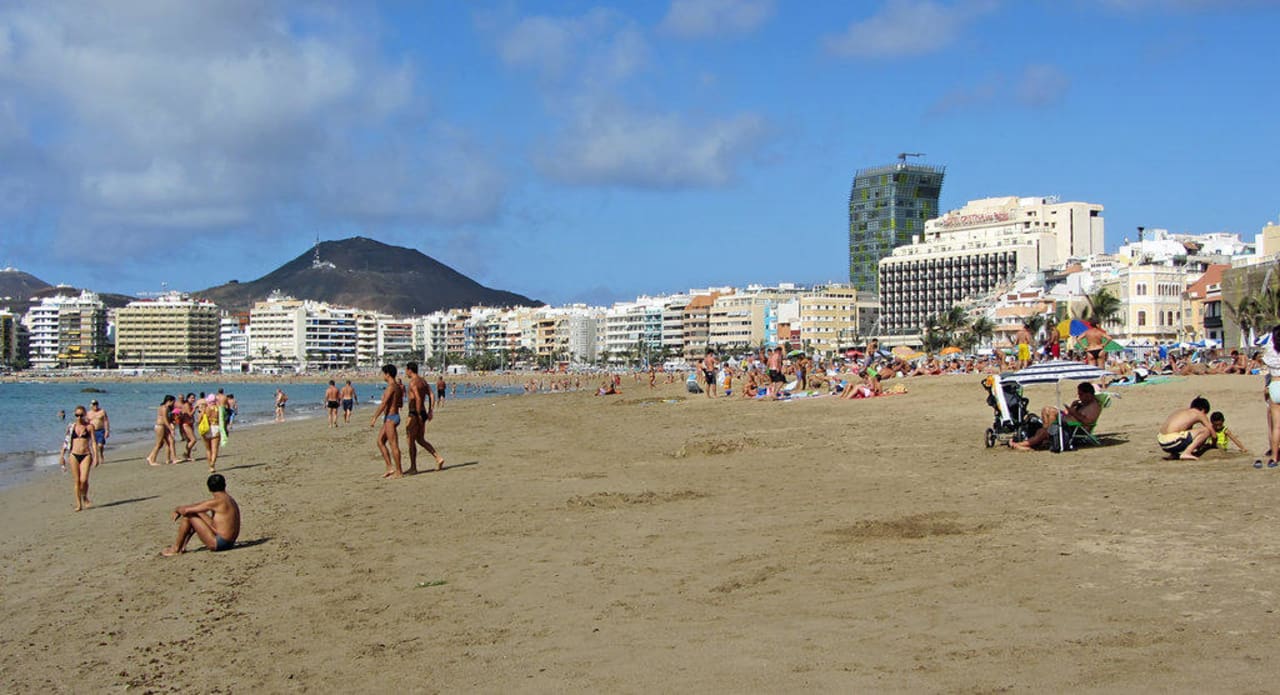 Strand-Abschnitt Exe Las Palmas