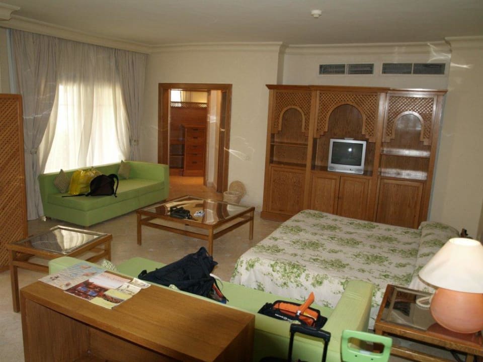 Eines der beiden Schlafzimmer Makadi Palace