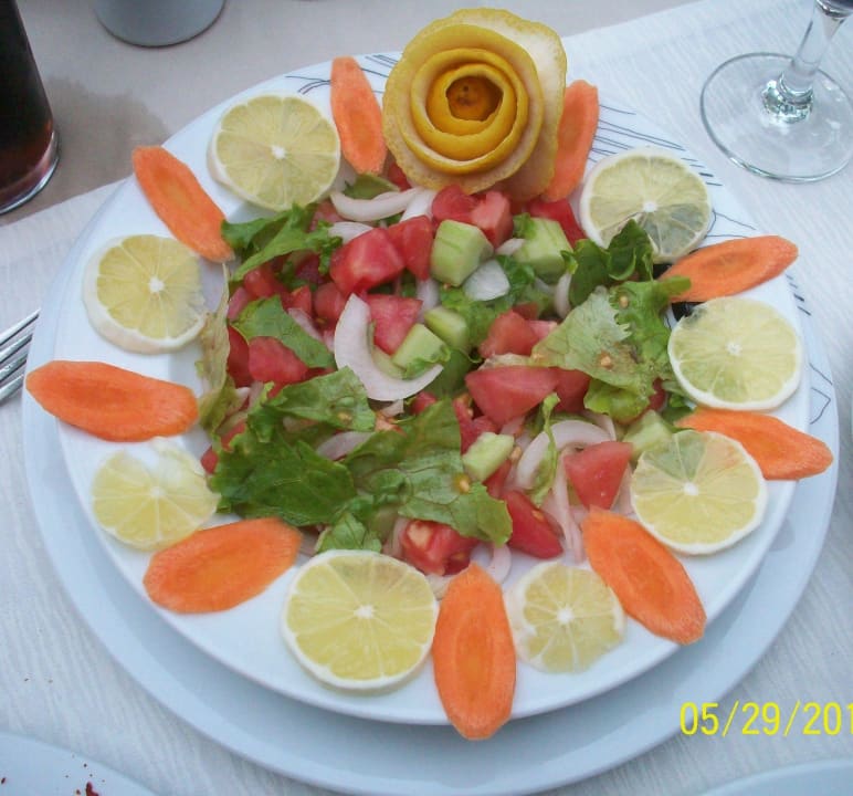 Superfrischer Salat, jeden Tag Hotel Vanilla