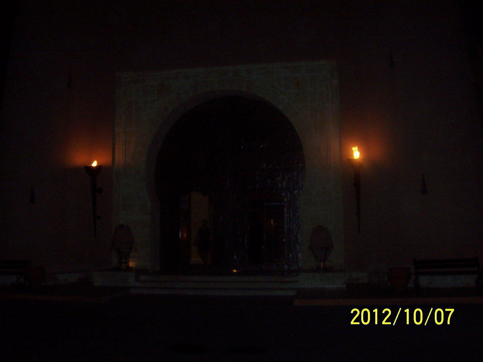 Eingang von aussen El Ksar Resort & Thalasso