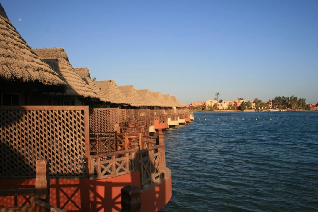 Sicht von der Bungalowterrasse aus Panorama Bungalows Resort El Gouna