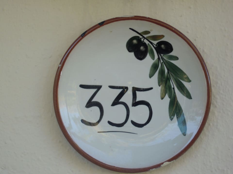 Zimmernummerschild Phãea Cretan Malia