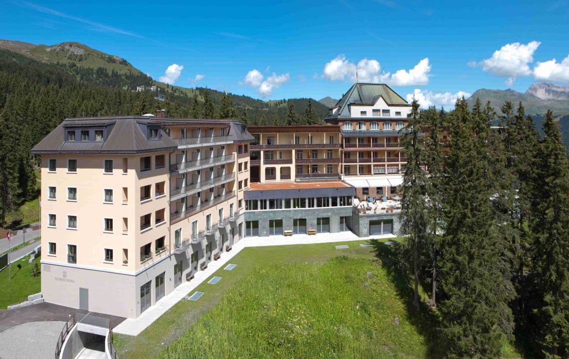 Das Waldhotel im Sommer Waldhotel Arosa