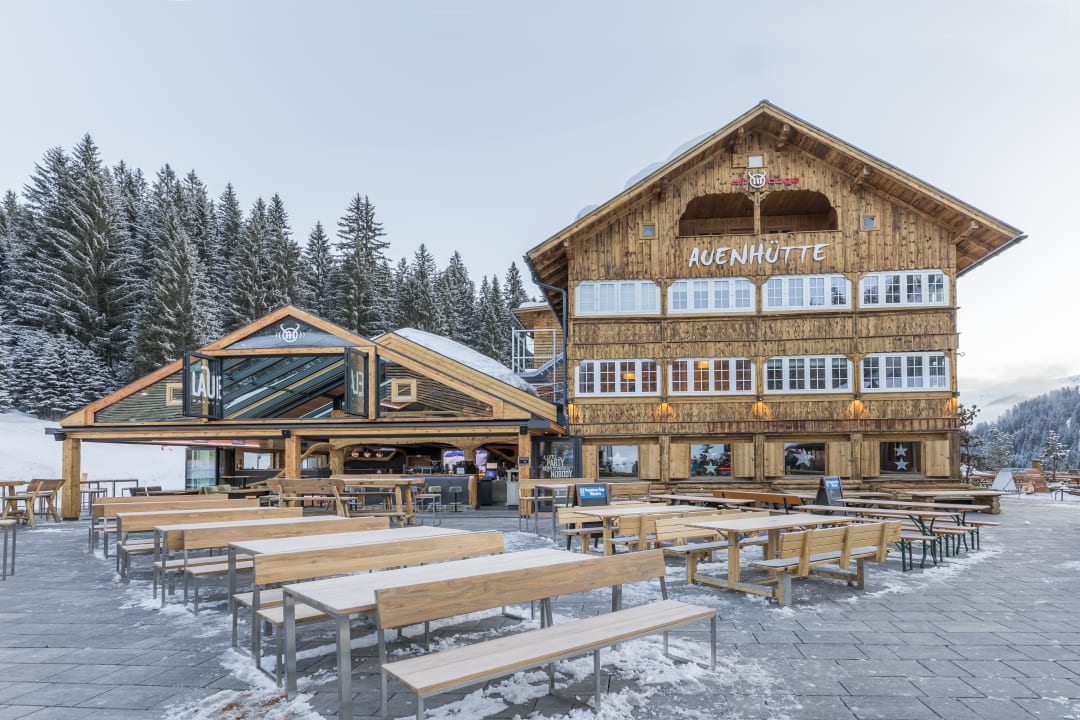 Außenansicht Auenhütte