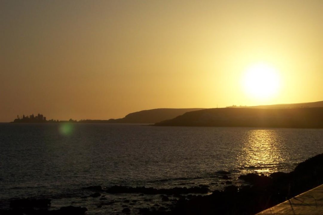 Sonnenuntergang an der Promenade Hotel Riu Gran Canaria
