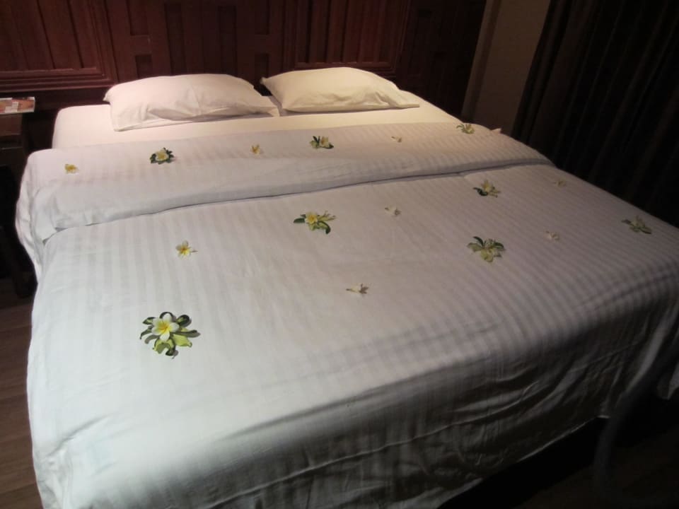 Die Dekoration hatte schon was The Fair House Beach Resort